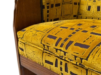 Art Deco Amsterdamse School Lounge Chair by Cornelis van der Sluys, 1918